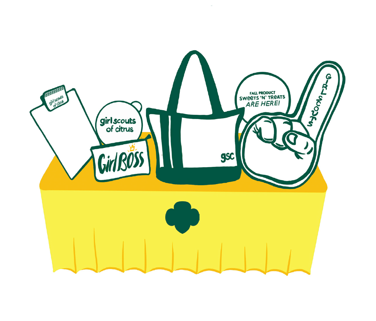 Fall Product Sweets 'N' Treats Booth in a Bag